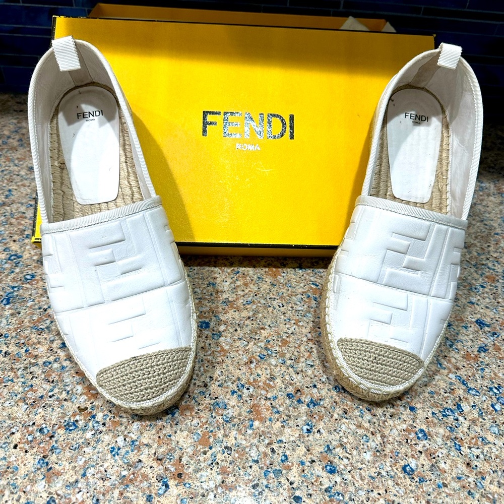 Fendi Espadrilles 40 1/2 US SZ 10